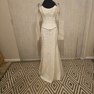 Franco Ciambella Couture 3pc Wedding Dress 6